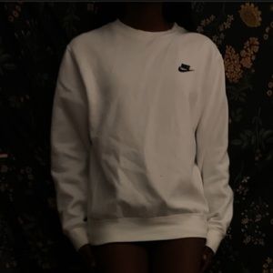 White Nike Crewneck